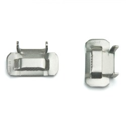 Band-It 201 Stainless Steel Ear Lokt Buckles - 1/4"